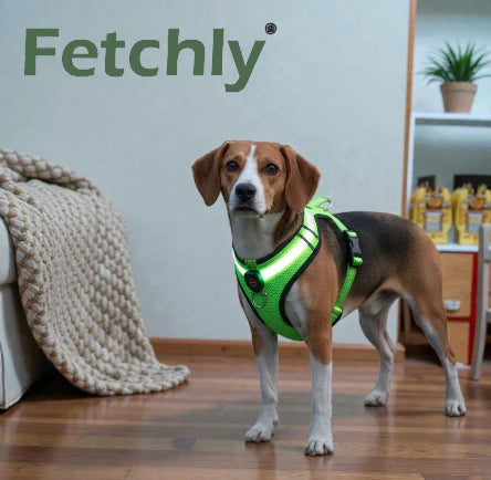 GlowFetch™ Rechargeable LED Dog Harness