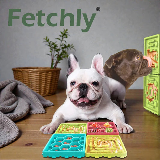 The LickiTreat™ Mat Slow Feeder with Suction