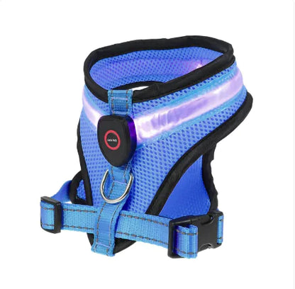 The GlowFetch LED Dog Harness
